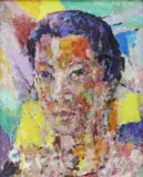 Macario Vitalis, a.) Bayanihan Dancer b.) Portrait of Madam Favry