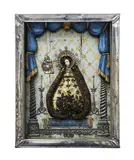 19th Century by Nstra. Sra. De La Soledad De Porta Vaga, Silver, Ivory, Wood, Velvet, Satin and Lace, sold Sep 2017