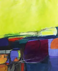 Mod by José T. Joya, oil, sold Sep 2017