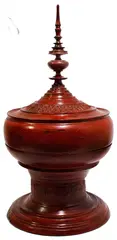 Thai Tower Jar by Menchu Katigbak Collection, sold Mar 2017