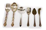 Set of Silver Serving Utensils by Menchu Katigbak Collection, sold Mar 2017