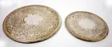 4 Large and 4 Medium Hot Plates with Design by Menchu Katigbak Collection, sold Mar 2017
