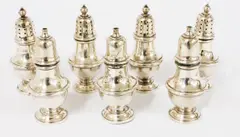 Silver Salt and Pepper Shakers by Menchu Katigbak Collection, sold Mar 2017