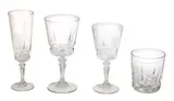 Set of Art Deco Crystal Stemware by Menchu Katigbak Collection, sold Mar 2017