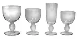 Menchu Katigbak Collection, Set of Lalique Crystal Water Goblets