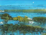 Untitled by Juvenal Sansó Garrit, watercolor on paper, sold Dec 2016