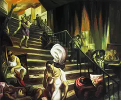 Untitled by Jeho Bitancor, oil on canvas, sold Sep 2016
