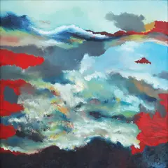 Eternal Landscape (Vanishing Point) by Buen Calubayan, sold Feb 2016
