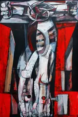 Crucifixion by Ang Kiukok, sold Feb 2016