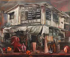 Melvin Culaba, Taunang Panata, Palaging sa Umpisa Lang, oil on canvas