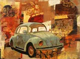 Anthony Palomo, Whenever Nostalga Went, mixed media