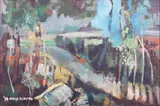Onib Olmedo, Untitled, oil on canvas