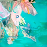 Sandra Fabie-Gfeller, Lilium, oil on canvas