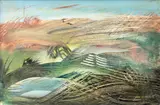 Glenn Bautista, Untitled #18, oil on board