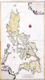 Carte Hydrographique and Chorographique des isles by George Maurice Lowitz published by Homann Heirs, ***, sold Feb 2015
