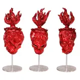 Jan Leeroy C. New, Gorgon with Crown of Thorns, fiberglass, epoxy, stainless steel