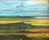 Untitled by Juvenal Sansó Garrit, oil on canvas, sold Feb 2015