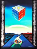 Edgar Talusan Fernandez, Filipino, acrylic on canvas