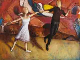 Pedro Garcia, Come Fly with Me, acrylic on canvas