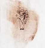 Study of Old Man’s Face by Fernando Zóbel de Ayala y Montojo, etching, sold Feb 2015