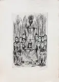 Paso by Fernando Zóbel de Ayala y Montojo, etching, sold Feb 2015