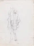 Portrait of Eric by Fernando Zóbel de Ayala y Montojo, graphite on paper, sold Feb 2015