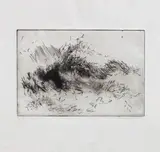 Black Dragon Spirit by Fernando Zóbel de Ayala y Montojo, etching, sold Feb 2015