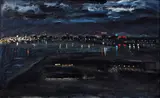 Federico Aguilar Alcuaz, Night View of Manila Bay