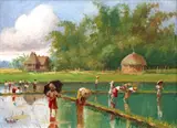 Isidro Ancheta, Planting Rice