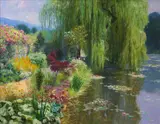 Romulo Galicano, Morning at Monet's Garden (Giverny)