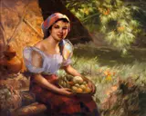 Fernando Amorsolo, Vendedor de Frutas