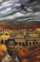 Paalam by Mark Justiniani, oil on canvas, sold Jun 2014