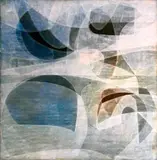 Romulo Olazo, Diaphonous 425, oil on canvas