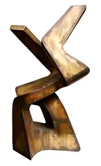 Untitled by Eduardo Castrillo, brass, sold Mar 2014