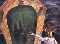 Sa Iyong Kalipayan by Mark Justiniani, oil on canvas, sold Mar 2014