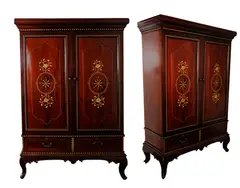 Arnedo Cabinet, The Arnedo Cabinet, Narra, Tindalo, Carabao Bone & Silver