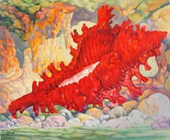 Galo Ocampo, La Concha, oil on canvas