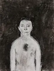 Phlegm Series 12 by Jojo Legaspi, charcoal and chalk on paper, sold Mar 2014