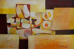 Untitled by Edwin Wilwayco, Oil on canvas, sold Mar 2014