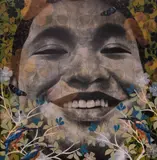 Andres Barrioquinto, Untitled (Skulls and Butterflies Series)