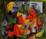 Untitled by Federico Aguilar Alcuaz, oil on canvas, sold Mar 2014