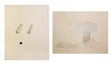 Maria Taniguchi, a.) Untitled b.) Untitled, mixed media on paper
