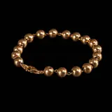 Untitled by A Classic Ball Chain Bracelet in 14k, The ball chain bracelet is crafted in 14k rose gold. <br> The bracelet length is 6.5 inches. <br> Weighs 4.10 grams., sold Jul 2026