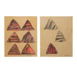 Roberto Chabet, Untitled, b.) Untitled<br/> signed (lower right)<br/> watercolor on paper<br/> 10 3/4” x 8 1/4” (27 cm x 21 cm)