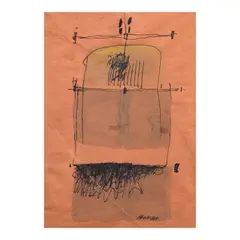 Roberto Chabet, Untitled, mixed media on paper