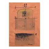 Roberto Chabet, Untitled, mixed media on paper