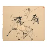 Vicente Manansala, Untitled, pen and ink
