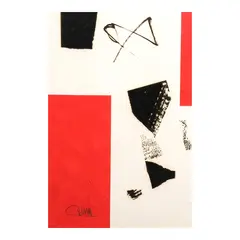 Arturo Luz, Kyoto 1, print and collage