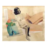 Jerry Elizalde Navarro, A Bird in Hand is Worth two in the Bush, watercolor on paper