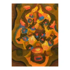Hernando R. Ocampo, Untitled, oil on paper